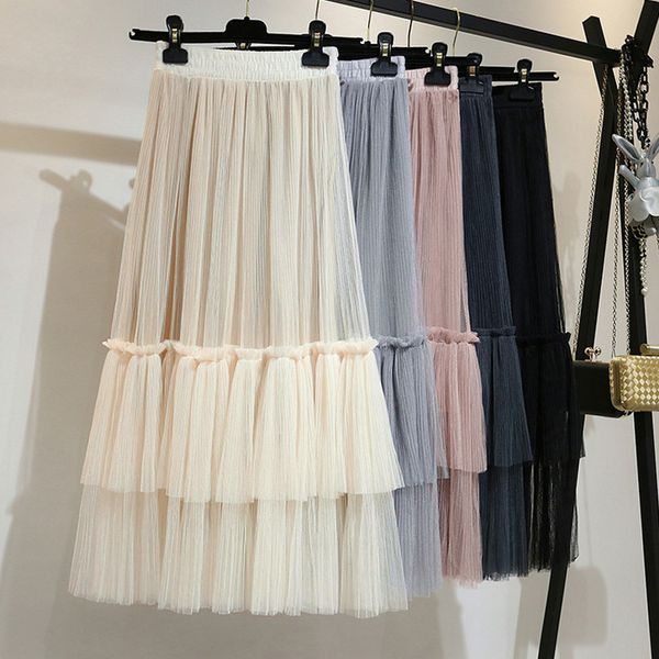 setwigg sweet tiered a-line long boho tulle skirts elastic waist layered mesh princess calf pleated long spring skirts, Black
setwigg sweet tiered a-line long boho tulle skirts elastic waist layered mesh princess calf pleated long spring skirts, Black