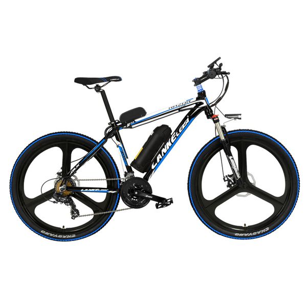 26 inch 5 grade assist 48v strong battery electric bicycle,with 3.5 inches big bicycle computer, 21 speed mountain bike, Silver;blue
26 inch 5 grade assist 48v strong battery electric bicycle,with 3.5 inches big bicycle computer, 21 speed mountain bike, Silver;blue