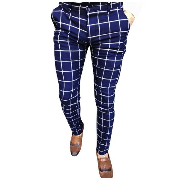 fashion men suit pants trousers casual business slim fit plaid pants spring autumn men classic, Black
fashion men suit pants trousers casual business slim fit plaid pants spring autumn men classic, Black