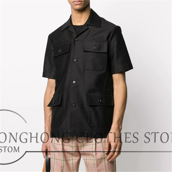 men's casual shirts 2021 the summer european and american trend slim shirt personality handsome short-sleeved -6xl large size, White;black
men's casual shirts 2021 the summer european and american trend slim shirt personality handsome short-sleeved -6xl large size, White;black