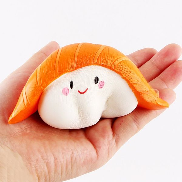 simulated cartoon salmon sushi toy decoration slow rebound decompression toy foam relaxed toy cake sample model
simulated cartoon salmon sushi toy decoration slow rebound decompression toy foam relaxed toy cake sample model
