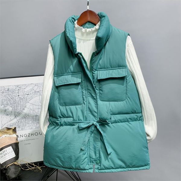 2019 women winter short vest coat solid stand collar thick warm outwear waistcoat pockets short vest coat for female, Black;white
2019 women winter short vest coat solid stand collar thick warm outwear waistcoat pockets short vest coat for female, Black;white