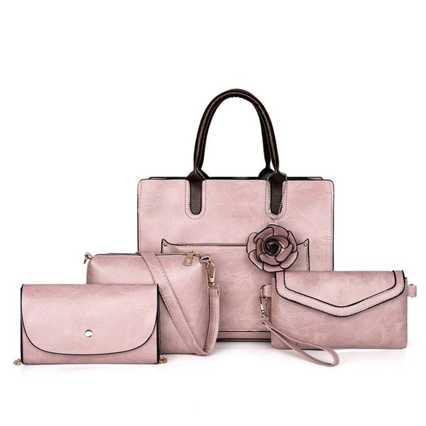 handbag women four-piece zipper leather solid color shoulder bag exquiste ladies messenger bag elegant girl messenger bags
handbag women four-piece zipper leather solid color shoulder bag exquiste ladies messenger bag elegant girl messenger bags