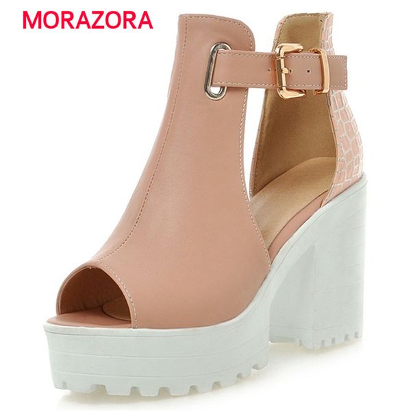 morazora peep toe туфли на платформе женщина пряжка твердые большой размер 34-46 летняя обувь партии женщин сандалии на высоком каблуке 9.5, Black
morazora peep toe туфли на платформе женщина пряжка твердые большой размер 34-46 летняя обувь партии женщин сандалии на высоком каблуке 9.5, Black