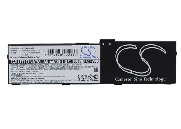 cameron sino 2700mah battery 35h00098-00m, clio160 for htc shift, x9500
cameron sino 2700mah battery 35h00098-00m, clio160 for htc shift, x9500