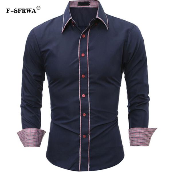 brand 2019 fashion male shirt long-sleeves soild color hit color side british business mens dress shirts slim men shirt 3xl, White;black
brand 2019 fashion male shirt long-sleeves soild color hit color side british business mens dress shirts slim men shirt 3xl, White;black