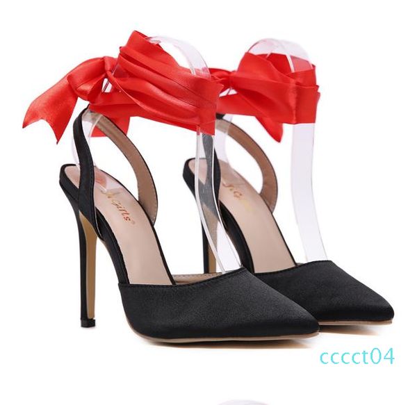 size 35 to 42 red black satin ankle wrap high heels pumps luxury women designer shoes 04ct
size 35 to 42 red black satin ankle wrap high heels pumps luxury women designer shoes 04ct