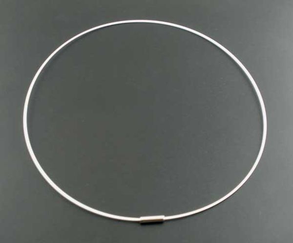 steel wire choker choker necklaces white 46cm(18 1/8") long, 1 piece new, Golden;silver
steel wire choker choker necklaces white 46cm(18 1/8") long, 1 piece new, Golden;silver