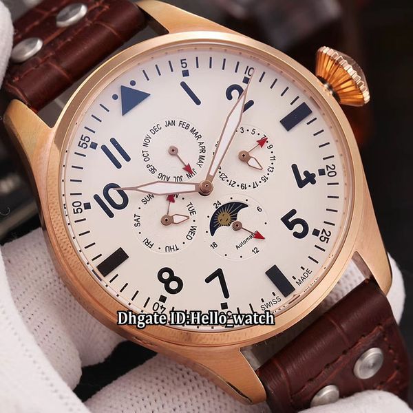 новый iw503801 корпус из розового золота вечный календарь комплексные функции moon phase белый циферблат автоматические мужские часы кожаный, Slivery;brown
новый iw503801 корпус из розового золота вечный календарь комплексные функции moon phase белый циферблат автоматические мужские часы кожаный, Slivery;brown