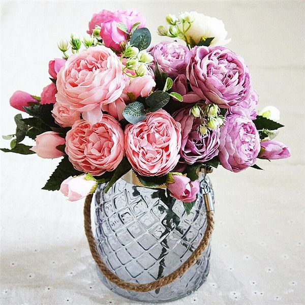 multi-heads/ bouquet roses artificial flowers fake silk bouquet flower home wedding party decoration home party garden décor
multi-heads/ bouquet roses artificial flowers fake silk bouquet flower home wedding party decoration home party garden décor