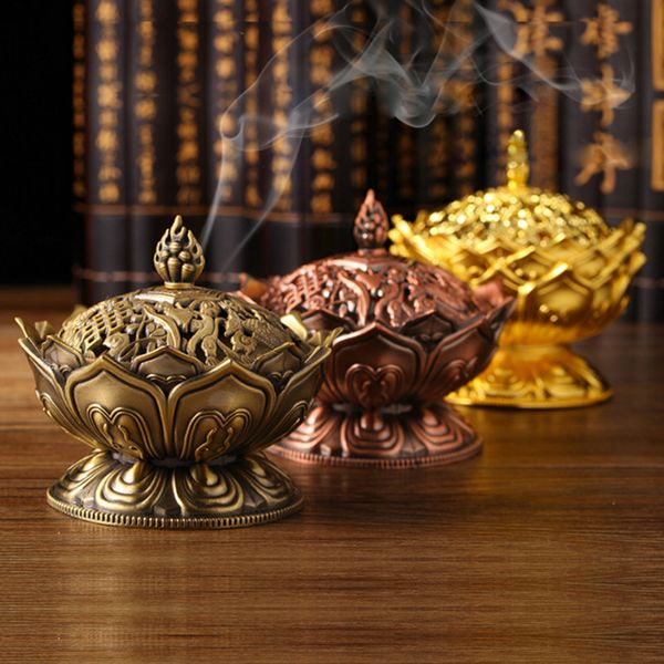 zinc alloy incense burner chinese buddha incense holder lotus flower sandalwood censer for home office teahouse use home decor dlh207
zinc alloy incense burner chinese buddha incense holder lotus flower sandalwood censer for home office teahouse use home decor dlh207