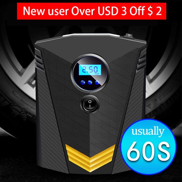 foxsur portable 150psi car tire inflator digital screen air compressor pump with led light dc12v pump for car motorcycle
foxsur portable 150psi car tire inflator digital screen air compressor pump with led light dc12v pump for car motorcycle
