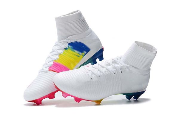 mens/woman/kids football boots superfly v tf/ic/fg soccer shoes ronaldo cr7 fg rainbow color soccer cleat
mens/woman/kids football boots superfly v tf/ic/fg soccer shoes ronaldo cr7 fg rainbow color soccer cleat