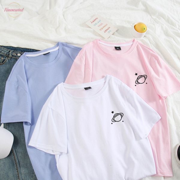 t shirt couple summer cotton planet printed harajuku pastel colors plus size tee shirt women clothes hip hop, White
t shirt couple summer cotton planet printed harajuku pastel colors plus size tee shirt women clothes hip hop, White
