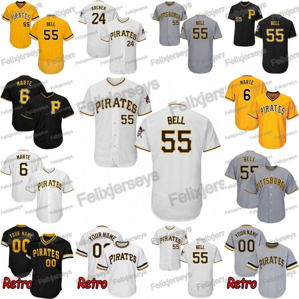 Pittsburgh Josh Bell Starling Marte Adam Frazier Melky Cabrera Pirates Jung Ho Kang Erik Gonzalez Francisco Cervelli Chris Archer Jersey
Pittsburgh Josh Bell Starling Marte Adam Frazier Melky Cabrera Pirates Jung Ho Kang Erik Gonzalez Francisco Cervelli Chris Archer Jersey