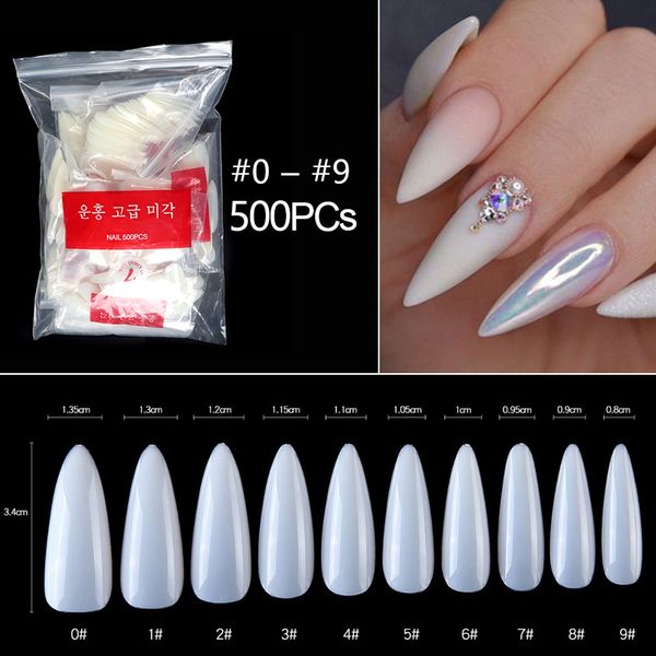 100/500pcs stiletto long false nails art tips fake nail nature clear full cover acrylic diy nail extensions press on nails tools, Red;gold
100/500pcs stiletto long false nails art tips fake nail nature clear full cover acrylic diy nail extensions press on nails tools, Red;gold