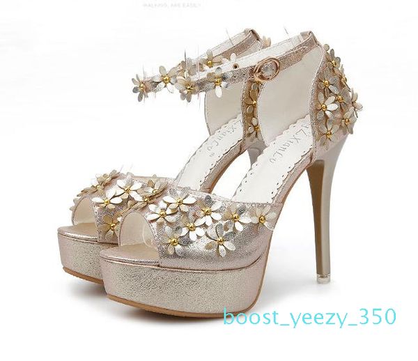 elegant flower bride wedding shoes high heel ankle strap platform pumps gold silver size 34 to 39 35b, Black
elegant flower bride wedding shoes high heel ankle strap platform pumps gold silver size 34 to 39 35b, Black