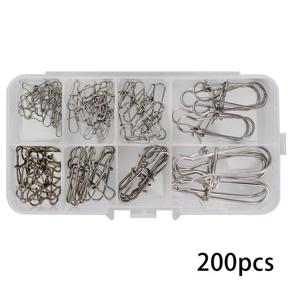 200pcs stainless steel reinforced pin slotted ring quick connector slotted ring multifunctional fishing tool accessories
200pcs stainless steel reinforced pin slotted ring quick connector slotted ring multifunctional fishing tool accessories