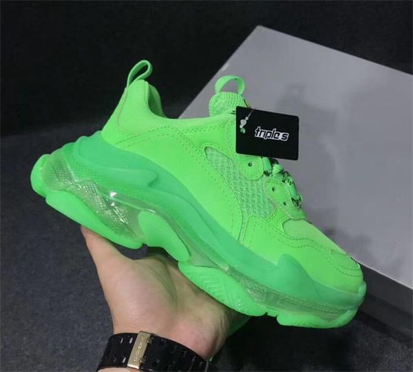 designer triple s casual shoes men green triple s sneaker women leather casual shoes low lace-up casual flat shoes with clear sole, White;red
designer triple s casual shoes men green triple s sneaker women leather casual shoes low lace-up casual flat shoes with clear sole, White;red