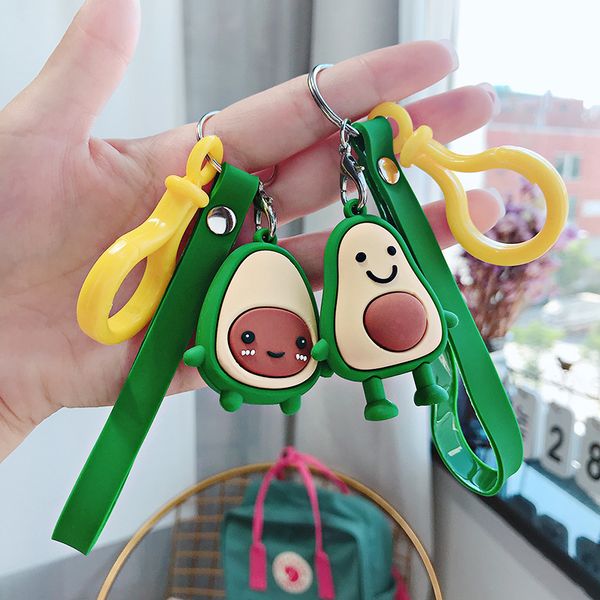 2019 cute cartoon fruit avocado doll keychain keyring women car bag pendant belt trinkets key chains porte cle, Silver
2019 cute cartoon fruit avocado doll keychain keyring women car bag pendant belt trinkets key chains porte cle, Silver