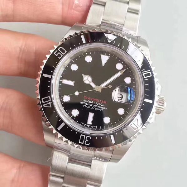 deluxe men watch deep ceramic bezel sea-dweller cystal stainless steel with glide lock clasp mechanical watch orologio di lusso for sale, Slivery;brown
deluxe men watch deep ceramic bezel sea-dweller cystal stainless steel with glide lock clasp mechanical watch orologio di lusso for sale, Slivery;brown