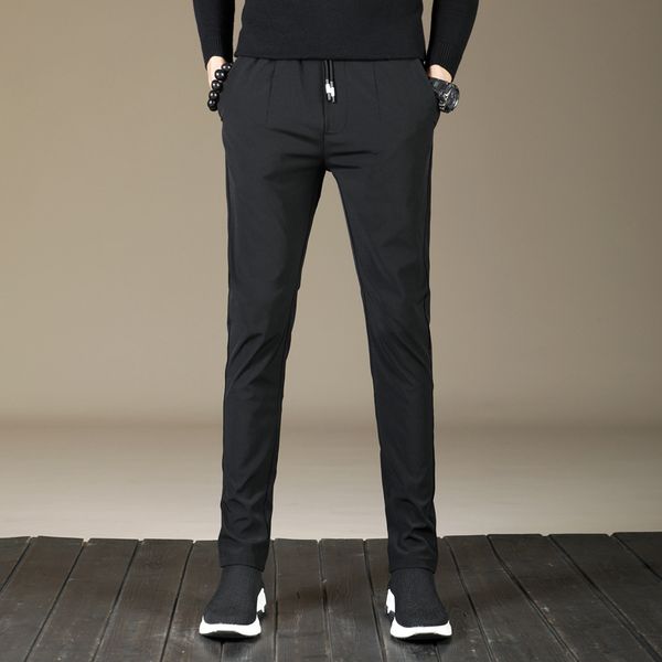 spring summer mens stretch pants elastic waist zipper pocket casual summer lightweight slacks black navy grey trousers
spring summer mens stretch pants elastic waist zipper pocket casual summer lightweight slacks black navy grey trousers