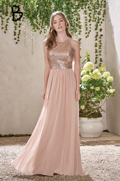rose golden a line bridesmaid dresses 2019 simple long chiffon bridesmaid gowns jewel neck off the shoulder wedding guest dress, White;black
rose golden a line bridesmaid dresses 2019 simple long chiffon bridesmaid gowns jewel neck off the shoulder wedding guest dress, White;black