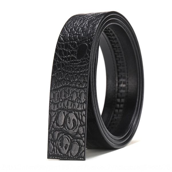 automatic buckle crocodile comfort click crocodile pattern head men's genuine leather without head belt young men's headless belt, Black;brown
automatic buckle crocodile comfort click crocodile pattern head men's genuine leather without head belt young men's headless belt, Black;brown