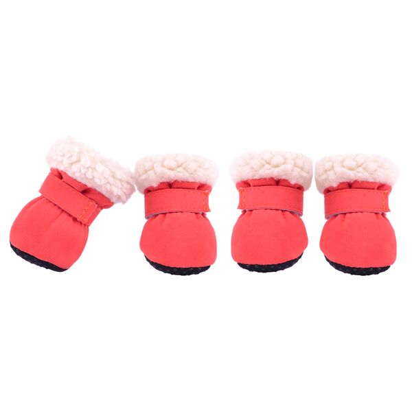 4pcs winter pet dog shoes anti-slip waterproof rain boots footwear socks booties
4pcs winter pet dog shoes anti-slip waterproof rain boots footwear socks booties