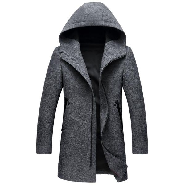 winter men's trench coat hooded business long slim overcoat jacket outwear chaqueta hombre solid washed trench coat men jacket, Black
winter men's trench coat hooded business long slim overcoat jacket outwear chaqueta hombre solid washed trench coat men jacket, Black
