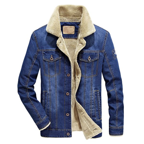 2018 brand winter men and women's velvet denim jacket cotton-padded husband gift couple fur stand collar outwear 4xl, Black
2018 brand winter men and women's velvet denim jacket cotton-padded husband gift couple fur stand collar outwear 4xl, Black