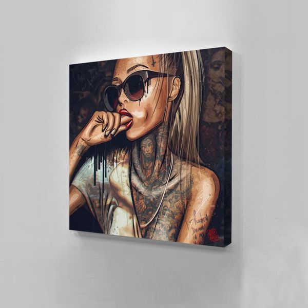 canvas painting wall picture prints on new graffiti street wall art abstract modern african women portrait decor for living room
canvas painting wall picture prints on new graffiti street wall art abstract modern african women portrait decor for living room