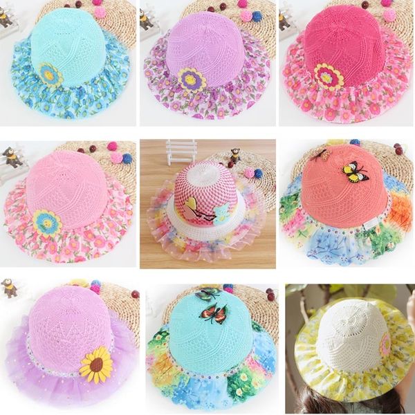 summer beach pools visor hats for kids girls baby lace brim snaback hat cap children princess straw basin sun caps 40 styles fa2220
summer beach pools visor hats for kids girls baby lace brim snaback hat cap children princess straw basin sun caps 40 styles fa2220