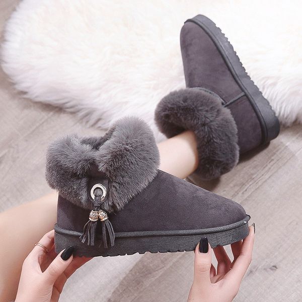 women's rubber boots shoes round toe luxury designer lace up booties ladies low heels booties plush winter footwear boots-women, Black
women's rubber boots shoes round toe luxury designer lace up booties ladies low heels booties plush winter footwear boots-women, Black