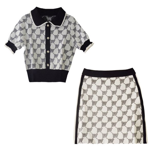 womens designer spring suit female knitwear suit womens skirt fashion luxury trend brand two-piece tide 2020 new style selling, White
womens designer spring suit female knitwear suit womens skirt fashion luxury trend brand two-piece tide 2020 new style selling, White