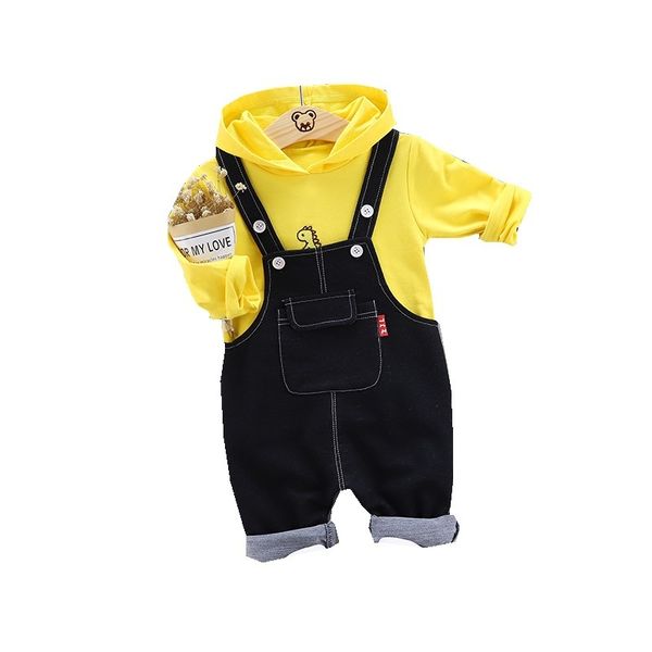 2019 autumn baby kids cartoon hooded t shirt strap pants 2pcs/sets children casual boys girls cotton suits toddler tracksuits, White
2019 autumn baby kids cartoon hooded t shirt strap pants 2pcs/sets children casual boys girls cotton suits toddler tracksuits, White