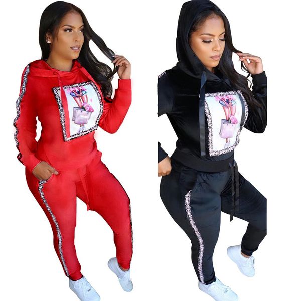 dresses for womens ladies designcostume casual suit long sleeve hood patch two piece, Gray
dresses for womens ladies designcostume casual suit long sleeve hood patch two piece, Gray