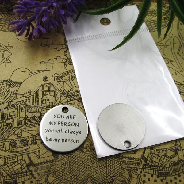 40pcs--"you are my person"stainless steel charms more style for choosing diy charms pendants for necklace, Bronze;silver
40pcs--"you are my person"stainless steel charms more style for choosing diy charms pendants for necklace, Bronze;silver