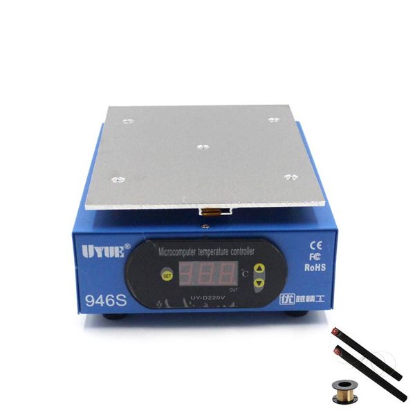 uyue 946s preheating station 220/110v 400w 140x200mm lcd digital screen platform heating plate for phone repair screen separator
uyue 946s preheating station 220/110v 400w 140x200mm lcd digital screen platform heating plate for phone repair screen separator
