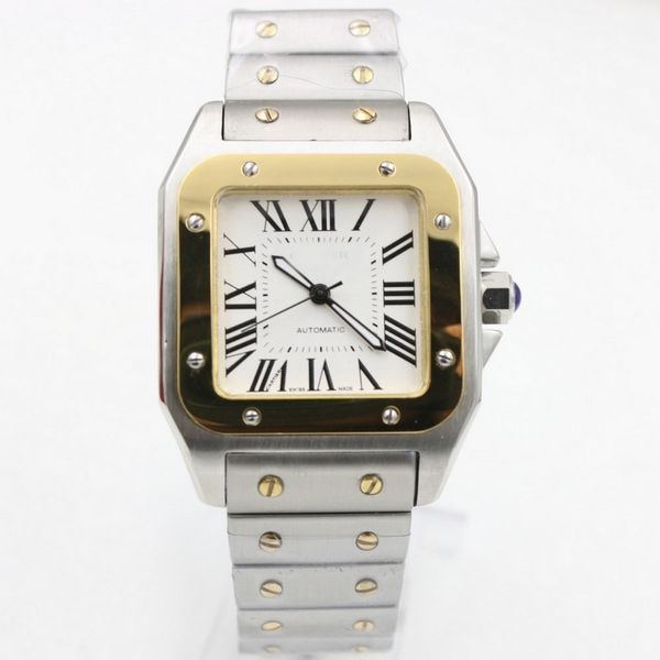 watch men sants 40mm cartil automatic mechanical movement watch stainless steel model watches royal oaks no battery 63, Slivery;brown
watch men sants 40mm cartil automatic mechanical movement watch stainless steel model watches royal oaks no battery 63, Slivery;brown