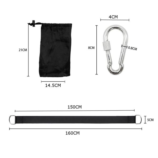 150x5cm hammock tree steel metal carabiners sets outdoor swing tie kit garden accessory rock protection
150x5cm hammock tree steel metal carabiners sets outdoor swing tie kit garden accessory rock protection