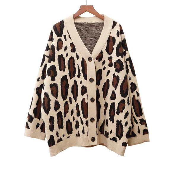 autumn new fashion leopard jacquard embroidery womens t shirts loose knit cardigan luxury women designer sweaters size s-l, White;black
autumn new fashion leopard jacquard embroidery womens t shirts loose knit cardigan luxury women designer sweaters size s-l, White;black