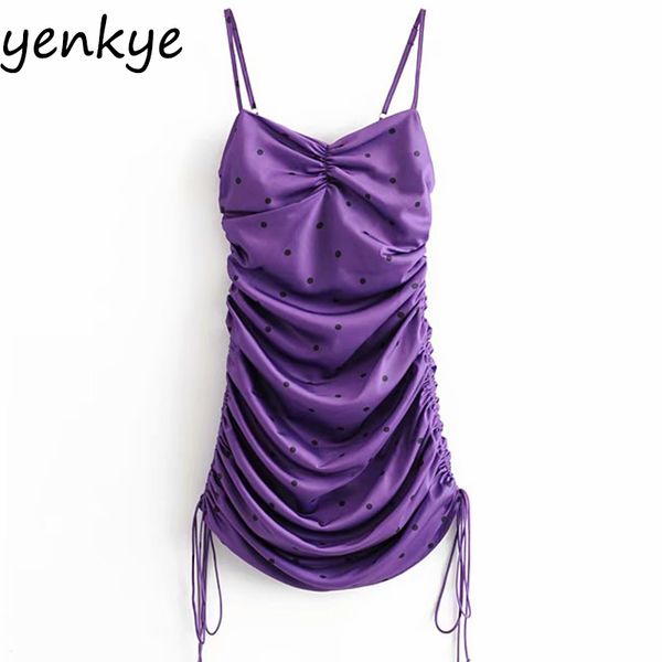 casual dresses vintage polka dot purple sling dress women drawstring draped bodycon mini romantic sleeveless backless party, Black;gray
casual dresses vintage polka dot purple sling dress women drawstring draped bodycon mini romantic sleeveless backless party, Black;gray