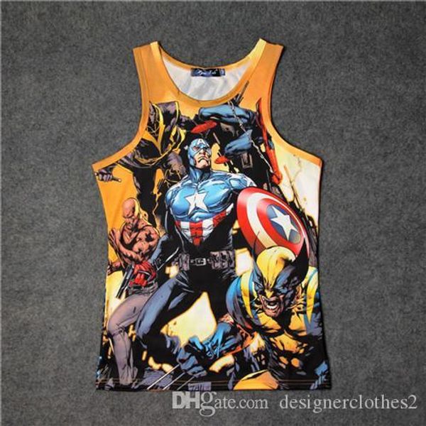 avengers men summer quick dry 3d print vest fashion style crew neck sleeveless tshirts causel clothing, White;black
avengers men summer quick dry 3d print vest fashion style crew neck sleeveless tshirts causel clothing, White;black