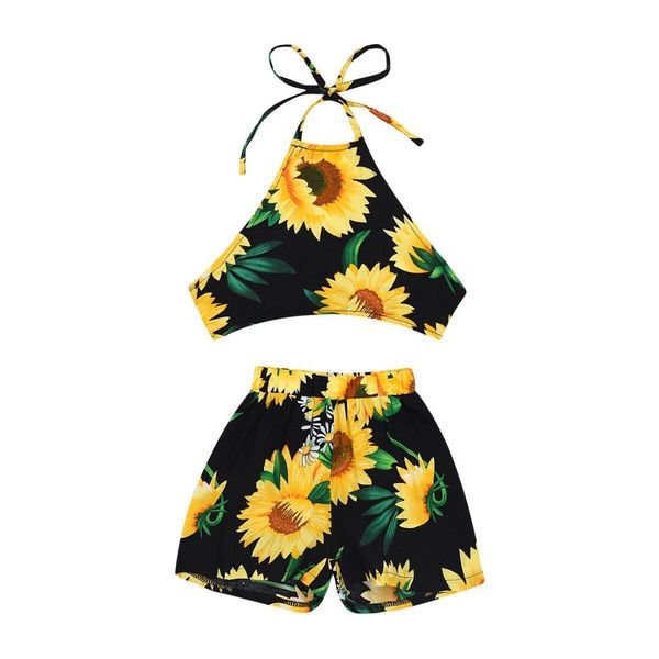 6m-3years newborn baby girl backless sunflower crop shorts pants floral clothes outfits set, White
6m-3years newborn baby girl backless sunflower crop shorts pants floral clothes outfits set, White