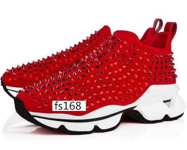 delivery red bottom spike sock designer women men casual shoes.red sole flats with krystal spikes,30mm black white donna flats 2
delivery red bottom spike sock designer women men casual shoes.red sole flats with krystal spikes,30mm black white donna flats 2