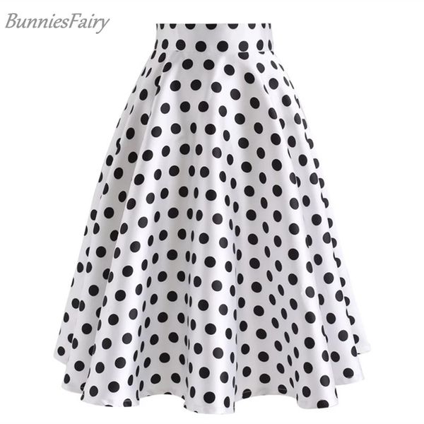 bunniesfairy 2018 autumn hepburn 1950s 60s vintage retro women cuteness comeback black polka dots print a-line skirt in white
bunniesfairy 2018 autumn hepburn 1950s 60s vintage retro women cuteness comeback black polka dots print a-line skirt in white