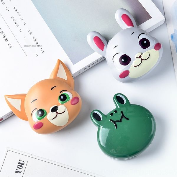 cartoon small animal invisible case case nursing glasses glasses cute fox rabbit frog contact box nursing box, Blue
cartoon small animal invisible case case nursing glasses glasses cute fox rabbit frog contact box nursing box, Blue
