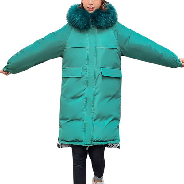 women winter coat double-sided wear hooded thick warm slim jacket parka long overcoat jacket female haqueta feminino plus size, Black
women winter coat double-sided wear hooded thick warm slim jacket parka long overcoat jacket female haqueta feminino plus size, Black
