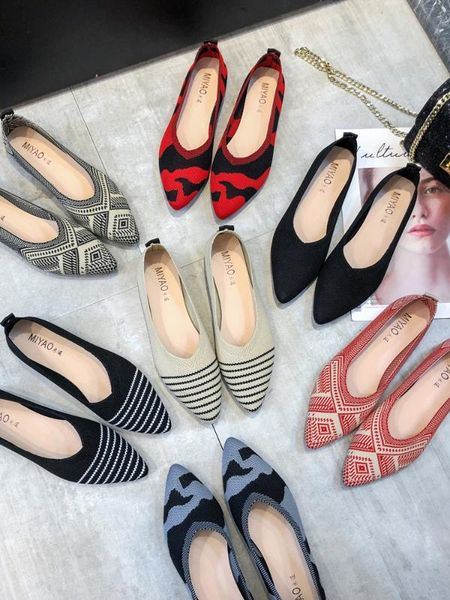 shallow mouth casual woman shoe breathable shoes knitting flats soft autumn pointed toe women's moccasins female footwear, Black
shallow mouth casual woman shoe breathable shoes knitting flats soft autumn pointed toe women's moccasins female footwear, Black